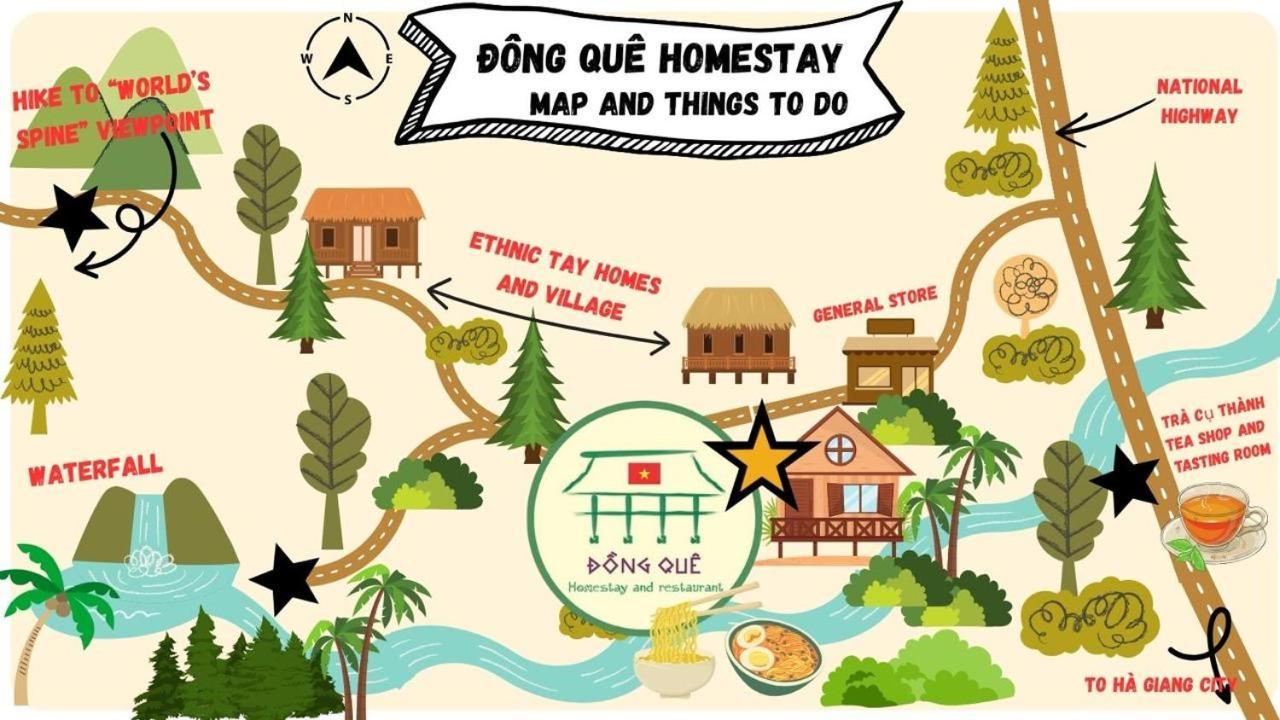 Dong Que Homestay-Tours-Motorbike, Car Rental, Hiking Ha Giang Dış mekan fotoğraf